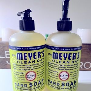 Mrs Meyers Lemon Verbena Hand Soap